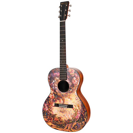 00L Oliver L Julie Heffernan LTD Gaucher + Housse Martin Guitars
