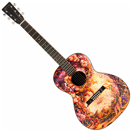 00L Oliver L Julie Heffernan LTD Gaucher + Housse Martin Guitars