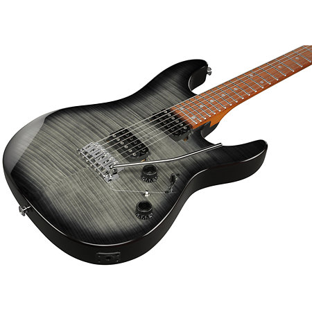 Pack AZ24S1F-TKS Standard Transparent Black Sunburst + DSL5C Combo + Câble Jack Mâle Mono Ibanez