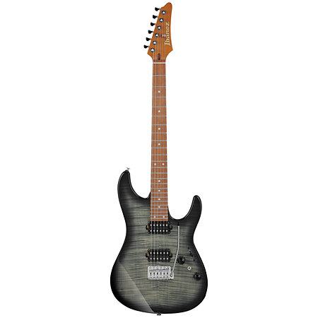 Pack AZ24S1F-TKS Standard Transparent Black Sunburst + DSL5C Combo + Câble Jack Mâle Mono Ibanez