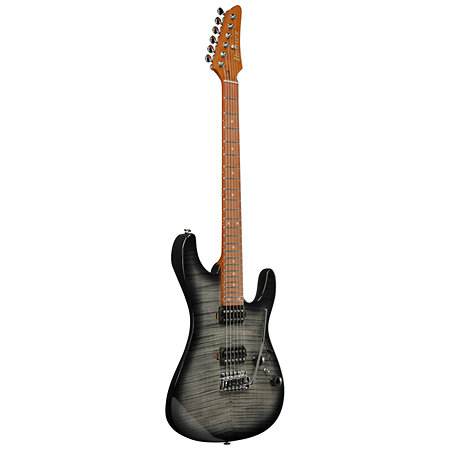 Pack AZ24S1F-TKS Standard Transparent Black Sunburst + DSL5C Combo + Câble Jack Mâle Mono Ibanez