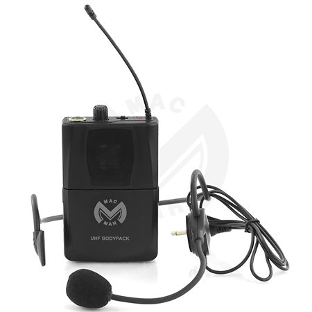 Pack UHF 100 M + Micro serre-tête Mac Mah