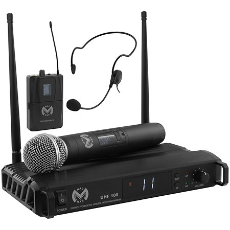 Mac Mah Pack UHF 100 M + Micro serre-tête