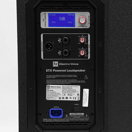 Pack ETX 12P (la paire) + Caisson de basse ETX 18SP Electro-Voice