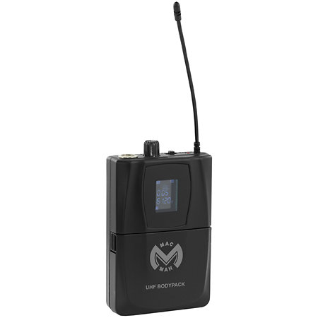 Pack UHF 200 M + Micro serre-tête (la paire) Mac Mah