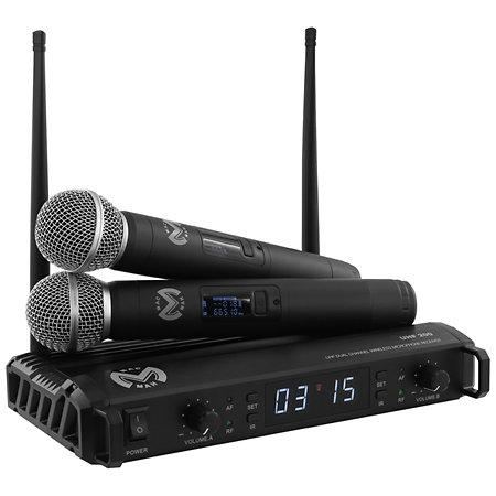 Pack UHF 200 M + Micro serre-tête (la paire) Mac Mah