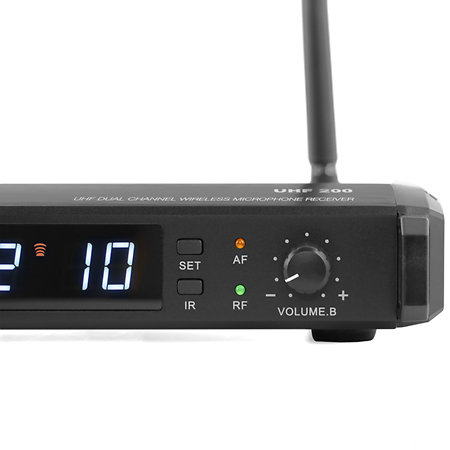 Pack UHF 200 M + Micro serre-tête (la paire) Mac Mah