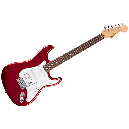 Pack Standard Stratocaster HSS LRL Candy Cola + Tone Master Pro + Câble Jack Mâle Mono Fender
