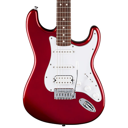 Pack Standard Stratocaster HSS LRL Candy Cola + Tone Master Pro + Câble Jack Mâle Mono Fender