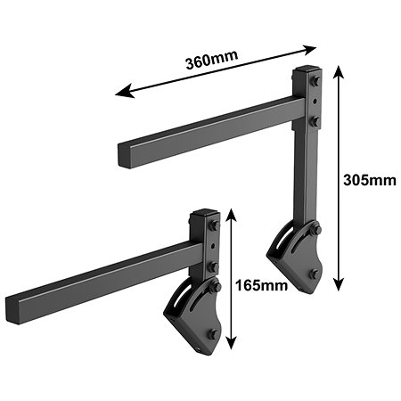 M05 V120 Kit de Suspension pour Enceinte Type 05 Isoacoustics
