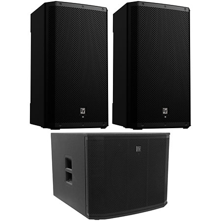 Electro-Voice Pack ZLX-15P-G2 (la paire) + Caisson de basse ETX 18SP