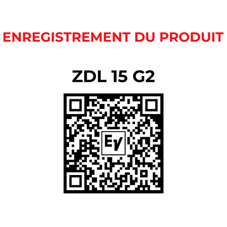 Pack ZLX-15P-G2 (la paire) + Caisson de basse ETX 18SP Electro-Voice