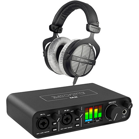 Motu Pack M2 + Casque DT990 PRO 250