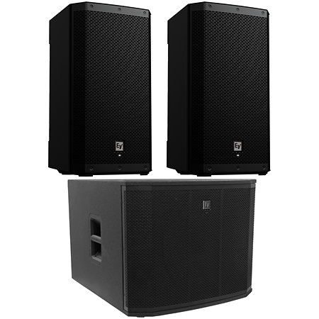 Pack ZLX-12P-G2 (la paire) + Caisson de basse ETX 18SP Electro-Voice