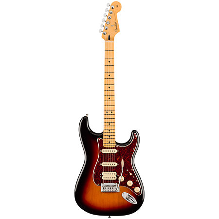 Pack Player II Modified Stratocaster HSS Maple 3-Color Sunburst + Tone Master Pro + Câble Jack Mâle Fender