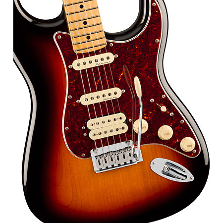 Pack Player II Modified Stratocaster HSS Maple 3-Color Sunburst + Tone Master Pro + Câble Jack Mâle Fender