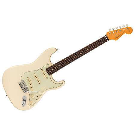 Pack American Vintage II 1961 Stratocaster Olympic White + Tone Master Pro + Câble Jack Mâle Fender