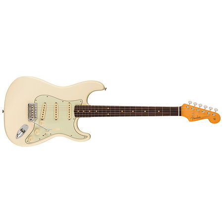Pack American Vintage II 1961 Stratocaster Olympic White + Tone Master Pro + Câble Jack Mâle Fender