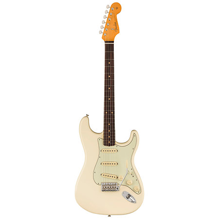Pack American Vintage II 1961 Stratocaster Olympic White + Tone Master Pro + Câble Jack Mâle Fender