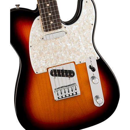 Pack Player II Modified Telecaster Rosewood 3-Color Sunburst + Tone Master Pro + Câble Jack Mâle Fender
