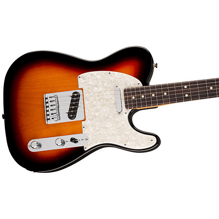 Pack Player II Modified Telecaster Rosewood 3-Color Sunburst + Tone Master Pro + Câble Jack Mâle Fender
