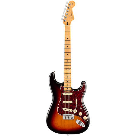 Pack Player II Modified Stratocaster Maple 3-Color Sunburst + Tone Master Pro + Câble Jack Mâle Fender