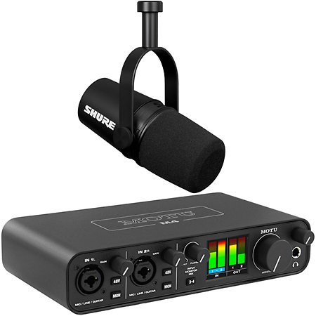 Pack M4 + Micro MV7X Motu