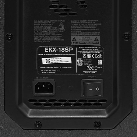 Pack EKX 15P (la paire) + Caisson de basse EKX-18SP Electro-Voice