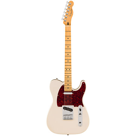 Pack Player II Modified Telecaster Maple Olympic Pearl + Tone Master Pro + Câble Jack Mâle Fender