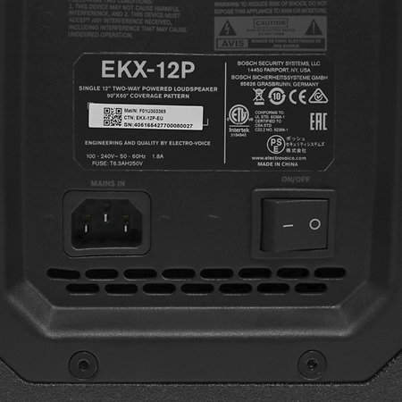 Pack EKX 12P (la paire) + Caisson de basse EKX-18SP Electro-Voice