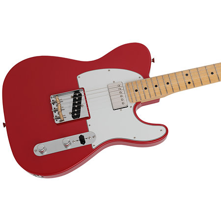 Fender Pack Japan Hybrid II Telecaster SH MN Modena Red Collection 2024 + Housse + Tone Master Pro + Câble Jack Mâle