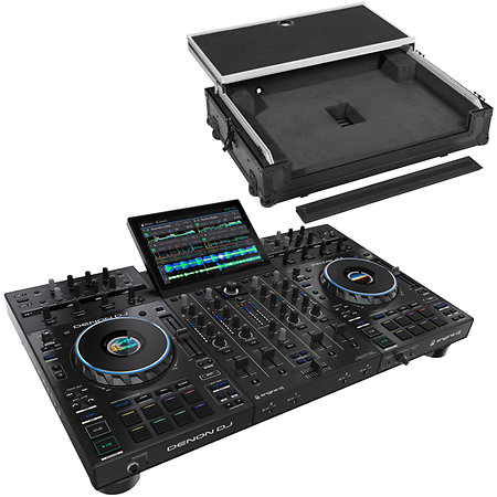 Denon DJ Pack Prime 4+ + Flight Case