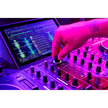 Pack Prime 4+ + Flight Case Silver Denon DJ