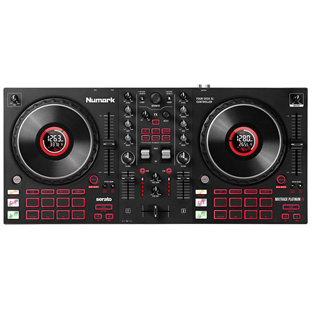 Pack Mixtrack Platinum FX + Enceinte Classic 5 (la paire) Numark