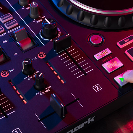 Pack Mixtrack Platinum FX + Enceinte Classic 5 (la paire) Numark