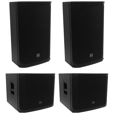 Pack EKX 12P (la paire) + Caisson de basse EKX 15SP (la paire) Electro-Voice