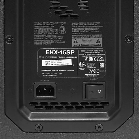Pack EKX 12P (la paire) + Caisson de basse EKX 15SP (la paire) Electro-Voice