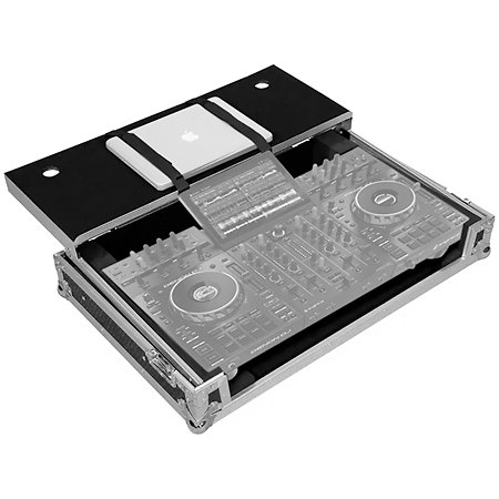 Pack Prime 4+ White Limited Edition + Flight Case Silver Denon DJ