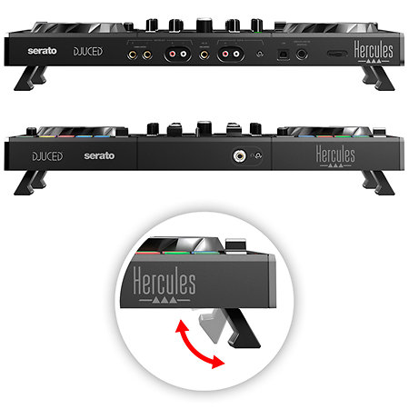 Pack DJControl Inpulse 500 + Enceinte Kreate 8 (la paire) Hercules DJ