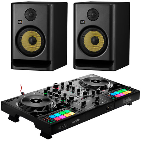 Pack DJControl Inpulse 500 + Enceinte Rokit RP7 G5 (la paire) Hercules DJ