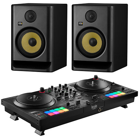 Pack DJ Control Inpulse T7 + Rokit RP7 G5 (La paire) Hercules DJ