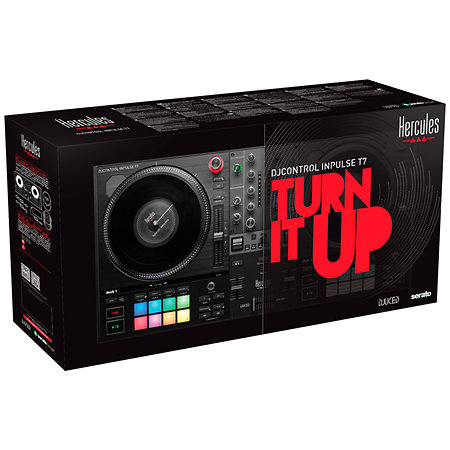 Pack DJ Control Inpulse T7 + Étui Hercules DJ