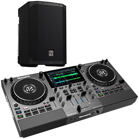 Numark Pack Mixstream Pro Go + Enceinte Everse 8
