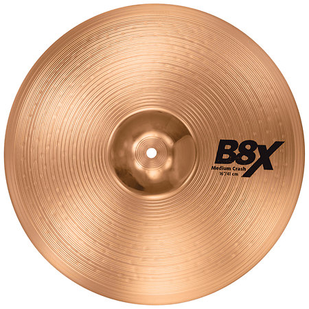 Sabian 41608X B8X Medium Crash 16"