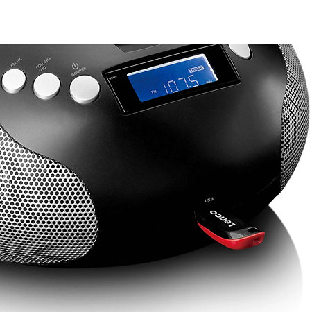 SCD-331BK Radio portable Lenco