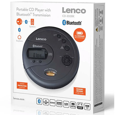 CD-300BK Noir Lenco