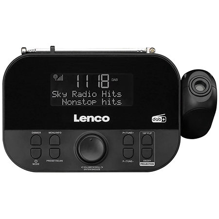 CR-615BK Radio-réveil DAB+/FM Lenco