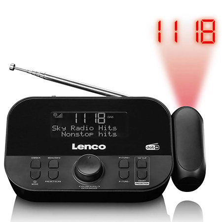 CR-615BK Radio-réveil DAB+/FM Lenco