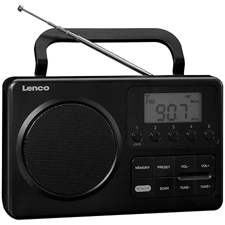 Lenco MPR-035BK Radio portable