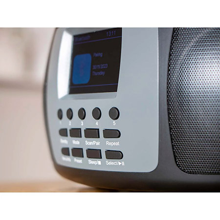 SCD-860BK Radio portable DAB+/FM Lenco